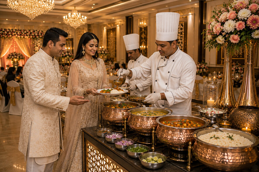 Wedding catering by Krishnai Catering