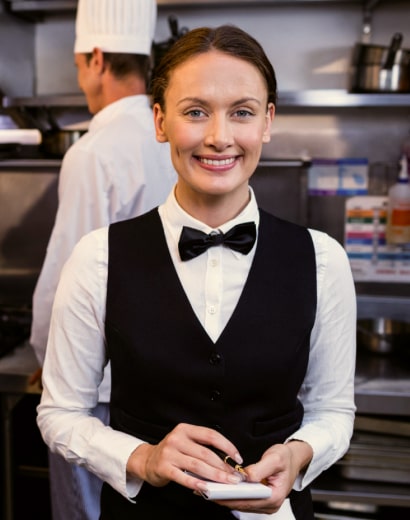 [Name], [Role] at Krishnai Catering